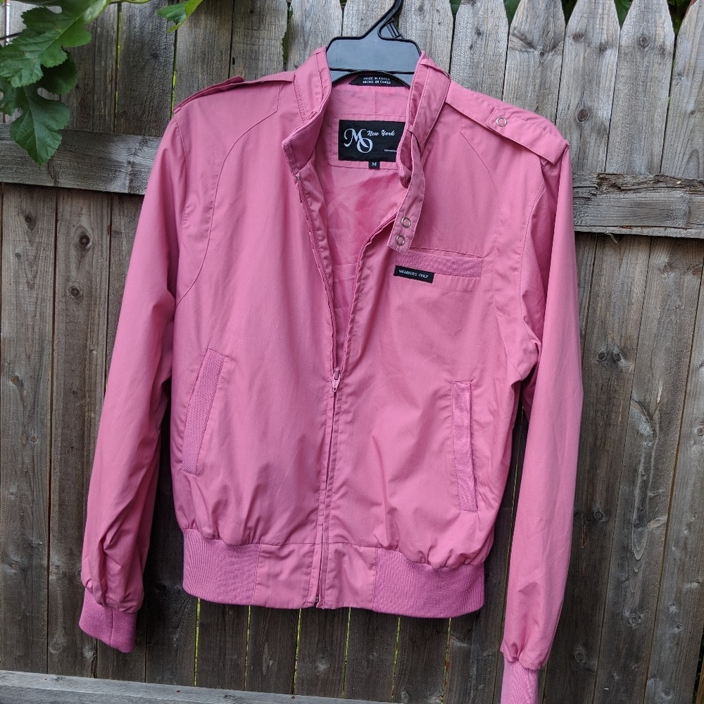 Candy pink Members Only jacket M like new